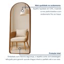 Ver mais imagens de Espelho Moldurado MDF Cinamomo Fiore