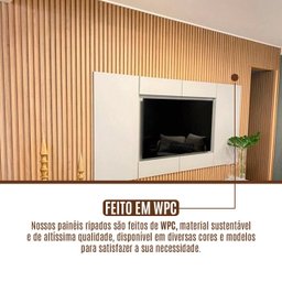 Painel Ripado Wpc Interno Low Várias Cores 2,90m X 15cm - 4