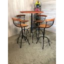 Ver imagem 2 de Jogo Bistro Regulável Área Gourmet - Minas Artesanato