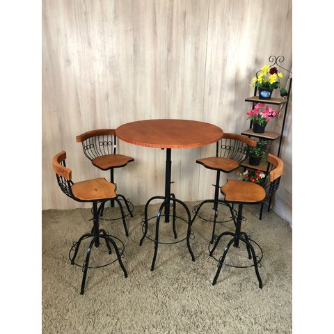 Jogo Bistro Regulável Área Gourmet - Minas Artesanato