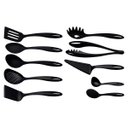 Ver imagem 1 de Jogo de Utensílios Tramontina Ability em Nylon Preto 10 Peças