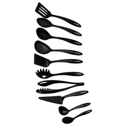 Jogo de Utensílios Tramontina Ability em Nylon Preto 10 Peças - 2