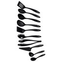Ver imagem 2 de Jogo de Utensílios Tramontina Ability em Nylon Preto 10 Peças