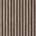 Ver imagem 3 de Papel de Parede Adesivo Ripado Madeira Marrom Claro Rolo 3m
