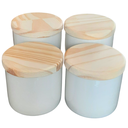 Ver imagem 2 de Kit Higiene Bebê 5 Pçs - Bandeja e Potes - Porcelana Branca