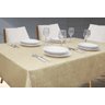 Toalha De Mesa Jacquard 6 Lugares Admirare:Champagne - 1