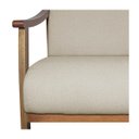 Ver imagem 6 de Poltrona Liz Base Madeira Linho - Doce Sonho Móveis - Bege