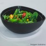 Saladeira Triangular Essential Coza Tigela 2,5l Cozinha Saladeira de Plastico Saladas Preta - 2