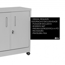 Ver imagem 3 de Armário de Aço Baixo Cinza - Ultra Móveis