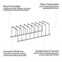 Ver imagem 2 de Organizador de Formas e Travessas Para Armários e Bancadas