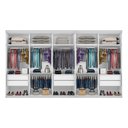 Ver imagem 5 de Closet Casal sem Portas 2 Módulos 6 Gavetas França -Mt- Rei de Casa Branco