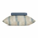 Ver imagem 1 de Jogo de Cama Solteiro Toque Acetinado Linen 2 Peças Estampa Xadrez Azul Altenburg