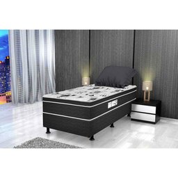 Colchão Solteiro Probel 30x88x188cm Born Black - - Branco / Black - 2 Colchão Solteiro Probel 30x88x188cm Born Black - - Branco / Black - 2
