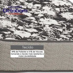 Colchão Solteiro Ortobom Ultra Physical Espuma D26 até 80kg - Antiácaro e Antialérgico 88x188x17cm - 3