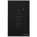 Ver imagem 1 de Interruptor Smart Wi-fi Touch 3 Teclas Ews 1003 Preto Intelbras