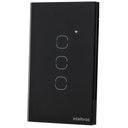 Ver imagem 3 de Interruptor Smart Wi-fi Touch 3 Teclas Ews 1003 Preto Intelbras