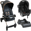 Ver imagem 1 de Carrinho de Bebe Bebe Conforto Base Galzerano Romano Preto Cobre