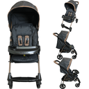Ver imagem 2 de Carrinho de Bebe Bebe Conforto Base Galzerano Romano Preto Cobre