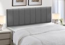 Ver imagem 1 de Cabeceiras Painel Modular Cama Box Queen Linho Grafite Madelina Decor
