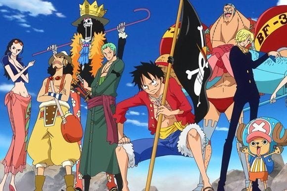 Kit Decoração de Festa One Piece Completo Painel Grande