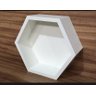 Nicho Colmeia Hexagonal todo Branco - 7