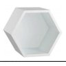 Nicho Colmeia Hexagonal todo Branco - 8