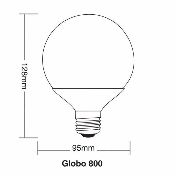 Lâmpada LED Globo 9,5W Taschibra - 2