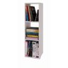 Estante de Livros Nicho Colmeia Triplo Branco Decorativo - 4