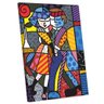 Quadro Romero Britto Cheek To Cheek 60x90cm Releitura - 1
