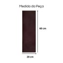 Ver imagem 2 de Cabeceira Modulada Solteiro 5 Placas Suede 20x60cm Veludo:marrom