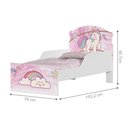 Ver imagem 3 de Mini Cama Unicónio Rosa com Colchão