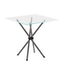 Ver imagem 4 de Conjunto Sala de Jantar com 4 Cadeiras Lívia Prata/Arabesco