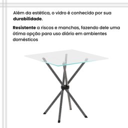 Conjunto Sala de Jantar com 4 Cadeiras Lívia - 10