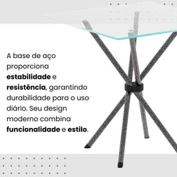Conjunto Sala de Jantar com 4 Cadeiras Lívia - 11