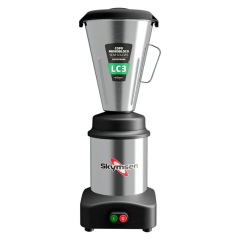 Liquidificador Baixa Rotação 3 Litros Lc3 Skymsen Liquidificador Comercial 3 Litros 110v