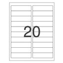 Ver imagem 2 de Etiqueta Adesiva 6181 25,4x101,6mm 100 Folhas - Pimaco