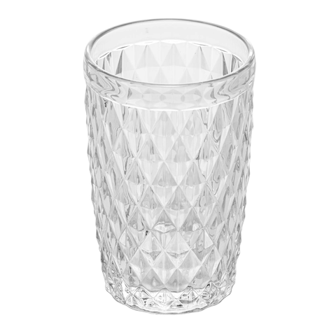 Copo Alto de Vidro Bico de Abacaxi 330ml Incolor Lyor