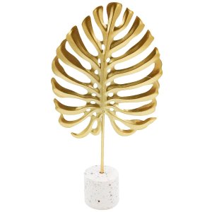 Escultura Decorativa Costela de Adão Decorativa 18cm