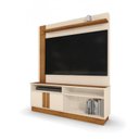 Ver mais imagens de Estante Home para Tv até 60 Polegadas 160cm Fortaleza Off White Marrom Canela