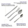 Jogo de Talheres Faqueiro Inox 24 Peças Búzios Tramontina - 4