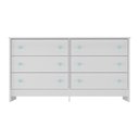 Ver imagem 6 de Cômoda Infantil 136cm com 6 Gavetas Multimóveis Mp4336 Branco