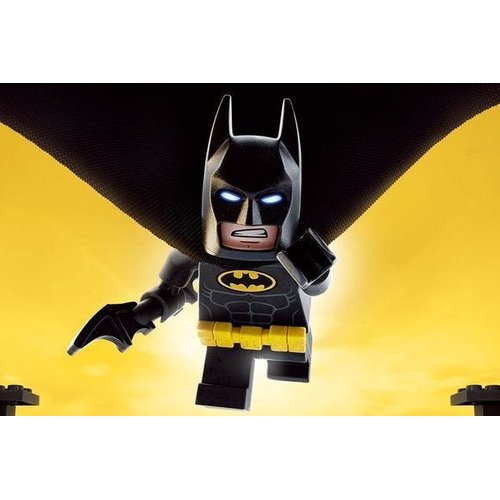 Luminária Batman Lego Decorativa Abajur Led