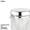 Jarra Suco Água 2l Acrílico Transparente Tampa Inox Grande - 4