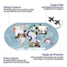 Quadro Para Fotos 6 Ímãs Mapa Mundo Quero Ir - 2
