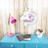 Porta Lápis Caneta Organizador de Mesa Cabeça de Unicórnio - 3