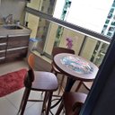 Ver imagem 5 de Mesa Bistrô Alta de Azulejo e Madeira Maciça Empório Tambo - Go Hard Or Go Home - Imbuia