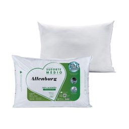 Travesseiro Altenburg Suporte Médio Percal 180 Fios Branco - 3