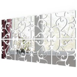 Espelho Decorativo em Acrílico para Parede 1,60x0,80M Sala Quarto Tribal - 2