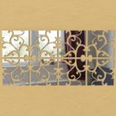Ver imagem 5 de Espelho Decorativo em Acrílico para Parede 1,60x0,80M Sala Quarto Tribal