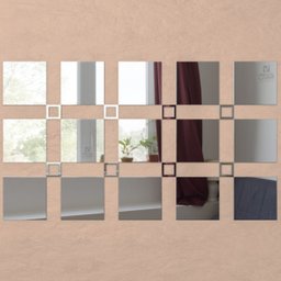 Espelho Decorativo Acrílico 1,90x1,10M Grande Sala Quarto - 4